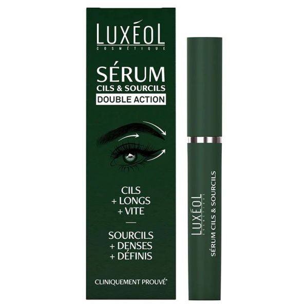 Luxéol Sérum Cils et Sourcils - 10ml - Densité et Définition des Sourcils
