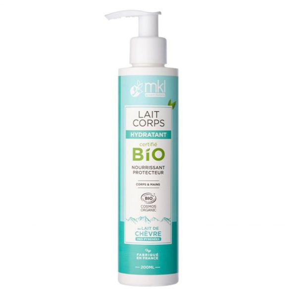 MKL Green Nature Lait Corps Hydratant au Lait de Chèvre Bio - 200 ml