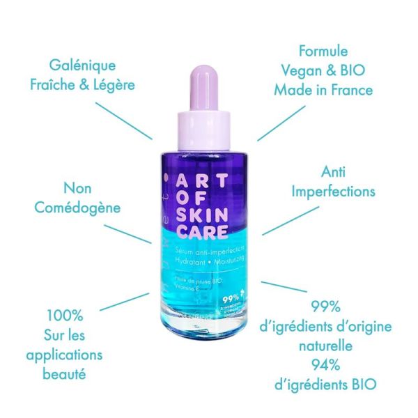 Inuwet Art of Skin Care Sérum Anti-Imperfections Hydratant 30 ml – Purifiant et apaisant
