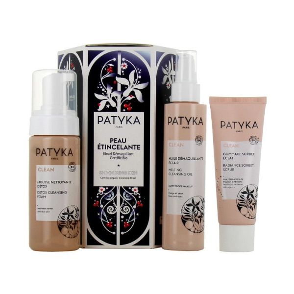 Patyka Coffret Peau Etincelante Rituel Démaquillant