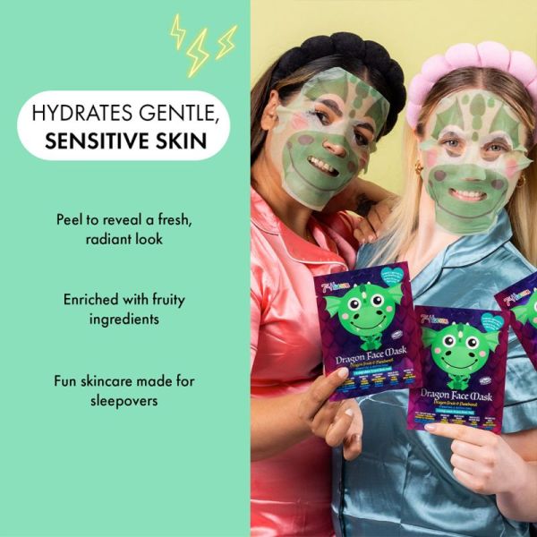 7th Heaven Masque Visage Dragon 1 Masque – Soin hydratant et revitalisant