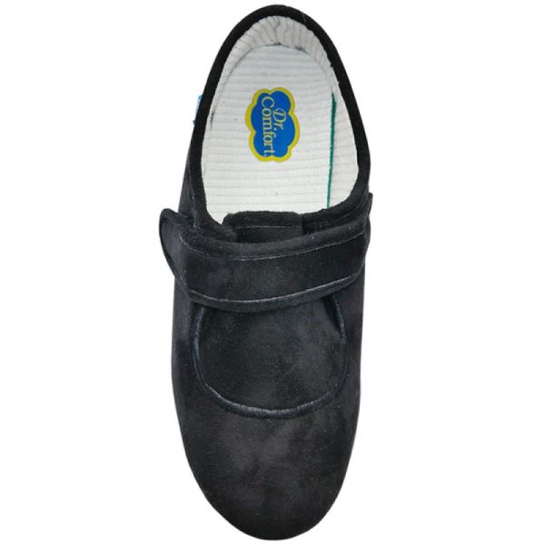 Dr Comfort CHUT Wallaby Noir - Chaussures Confort Mixte Pieds Diabétiques
