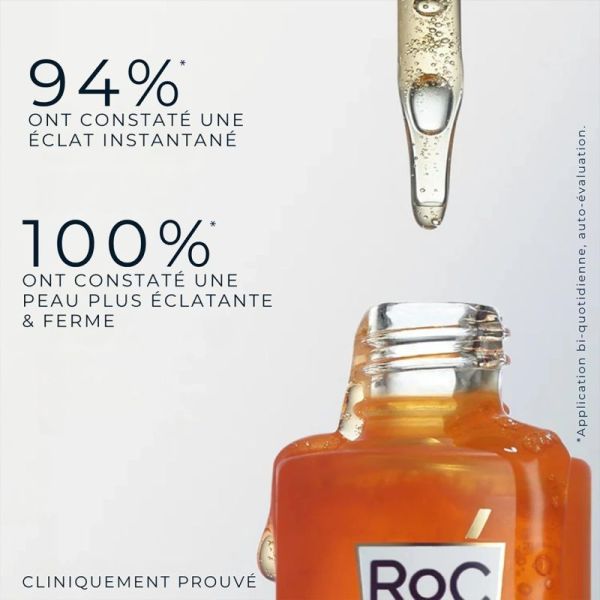 RoC Multi Correxion Renouveau + Éclat Sérum Quotidien 30 ml – Anti-âge et booster de teint