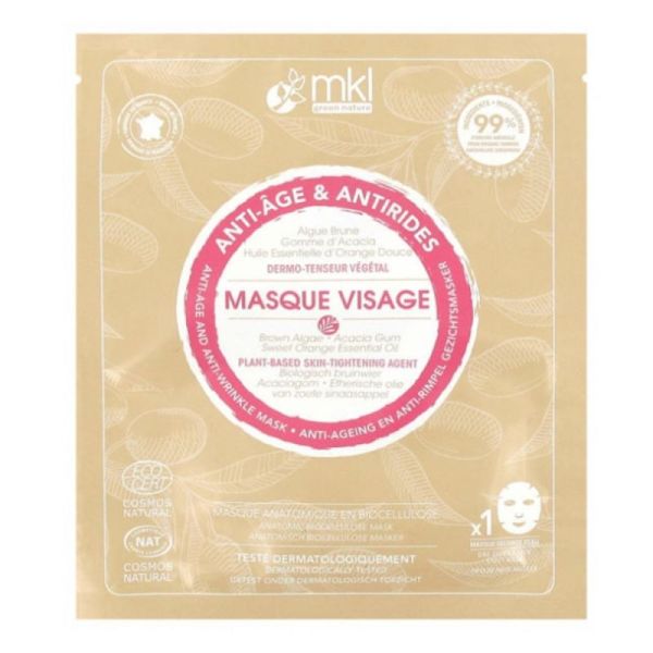 MKL Green Nature Masque Visage Anti-Age & Antirides (1 masque)