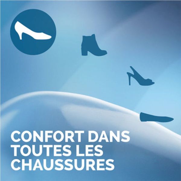 Scholl Semelles ExpertSupport Talons Quotidiens Taille 35-40,5 1 Paire – Amorti chaussures à talon