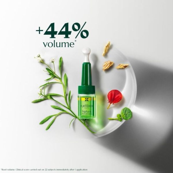 René Furterer Triphasic Progressive - Traitement Antichute - 8 x 5,5ml