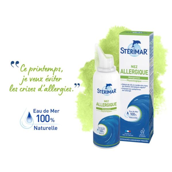 Stérimar Nez Allergique 100ml – Protection et soulagement allergique
