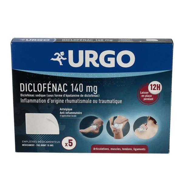 URGO Diclofenac 140Mg Urgo Emplatre 5