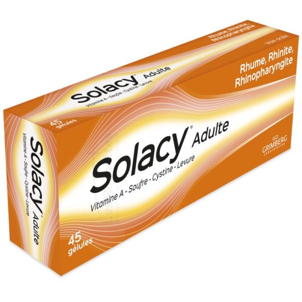 Solacy adulte 45 gélules