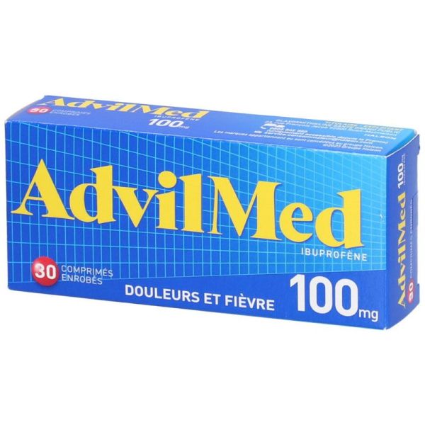 Advilmed 100 mg, 30 comprimés