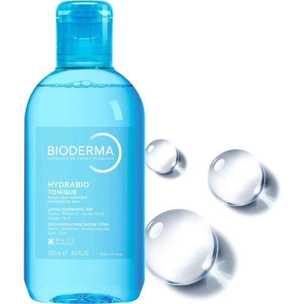Bioderma Hydrabio Tonique Lotion Hydratante 250 ml – Lotion de soin booster d'éclat sans rinçage