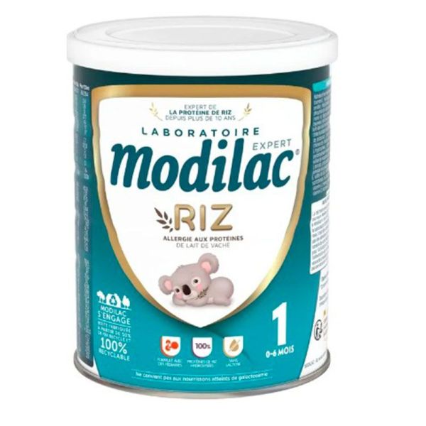 Modilac Expert Riz 1 - Lait Infantil - 1er Âge - 0 à 6 mois - 400g