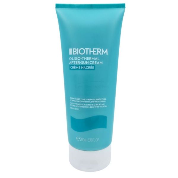 Biotherm Oligo-Thermal After-Sun Cream Crème Nacrée 200ml - Haute hydratation et bronzage sublimé