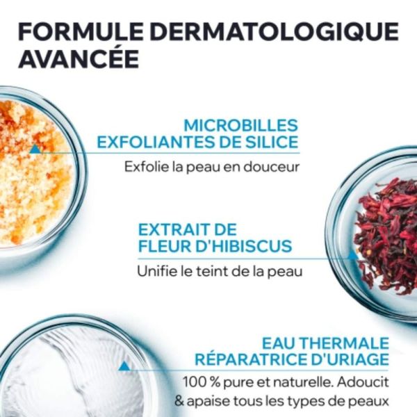 Uriage Gelée Gommante Douceur 50 ml - Exfolie en douceur et révèle l'éclat du teint