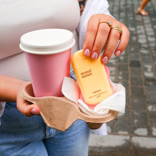 Saneez Spray Désinfectant Monoï Sunset 30ml – Hygiène et protection