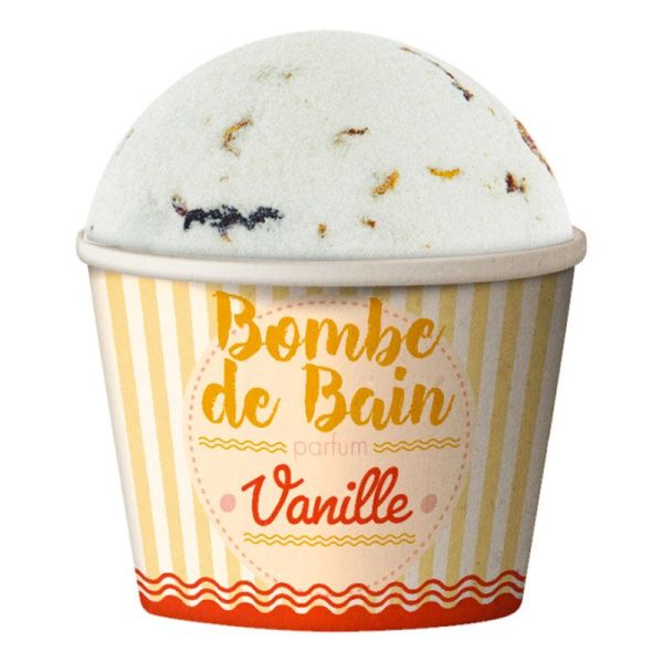 Les Petits Bains de Provence Bombe de Bain Vanille - 115 g