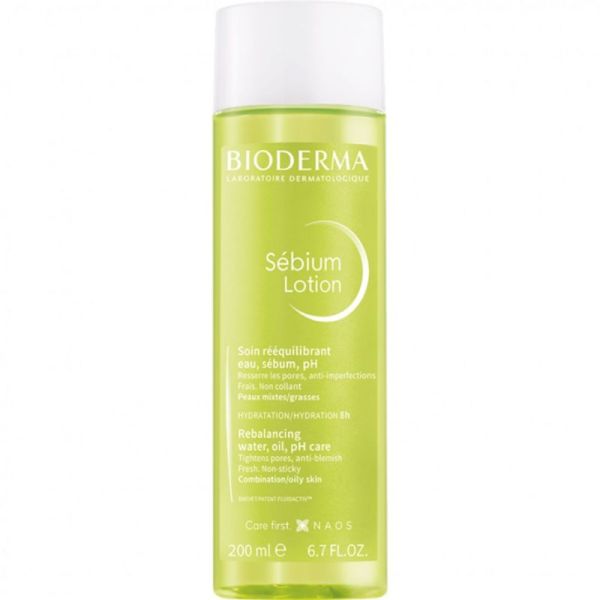 Bioderma Sébium Lotion Réequilibrante Peaux Mixtes à Grasses - 200ml