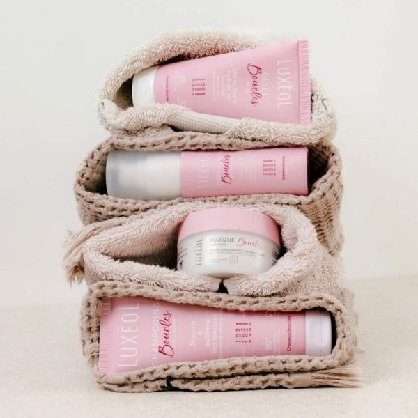 Luxeol Coffret Routine Boucles Format Voyage 4 produits - La routine complète pour sublimer les boucles partout