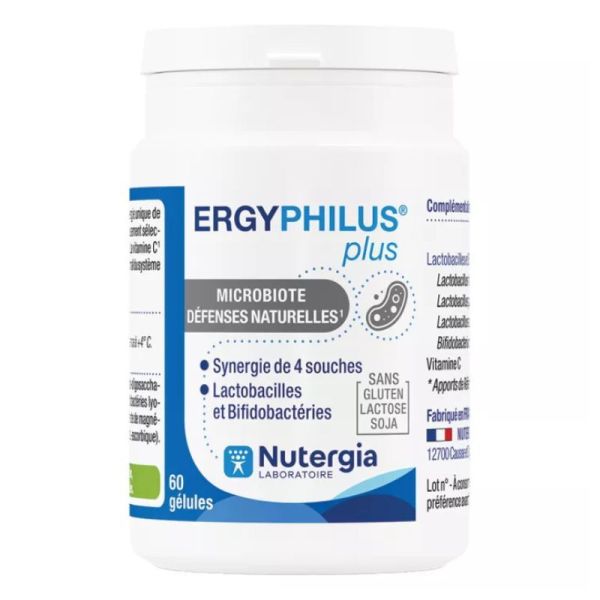 Nutergia Ergyphilus® Plus - 60 Gélules