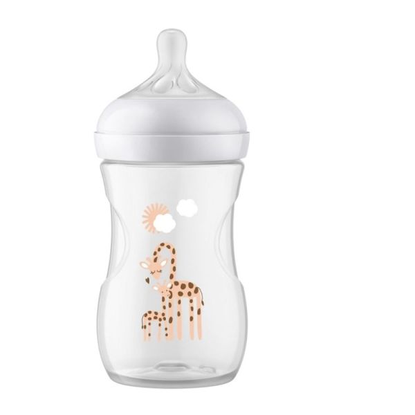 Philips Avent Biberon Natural Response 260ml - Débit 3 - alimentation naturelle anti-coliques