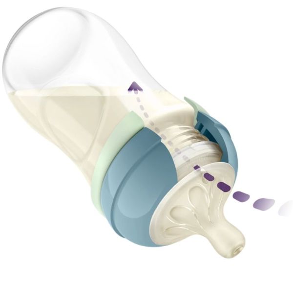 Philips Avent Natural Response Nighttime Biberon Phosphorescent 260ml - 3 à 6 mois avec tétine à débit moyen