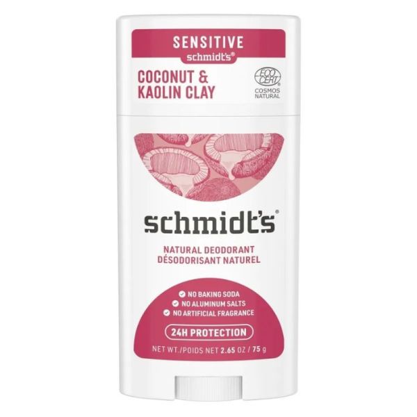 Schmidt's Signature Déodorant Stick Noix de Coco et Argile - 75g