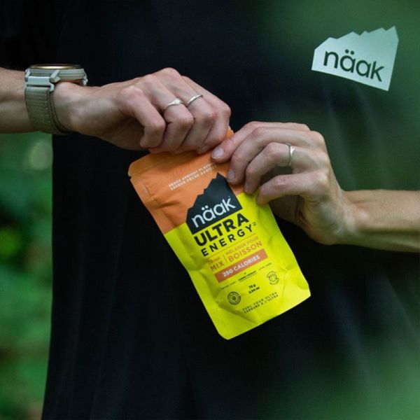Naak Ultra Energy Mélange pour Boisson Énergisante Pêche Abricot 72g – Hydratation et endurance