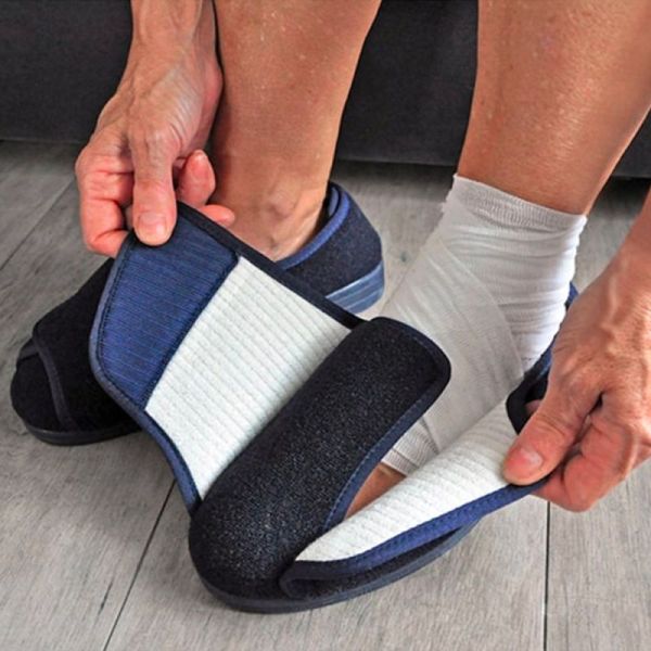 Dr Comfort CHUT Franki Bleu - Chaussures Confort Mixte Post-Opératoire