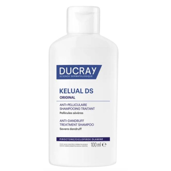 Ducray Kelual DS Original Shampoing Traitant Anti-Pelliculaire 100ml – Pellicules sévères