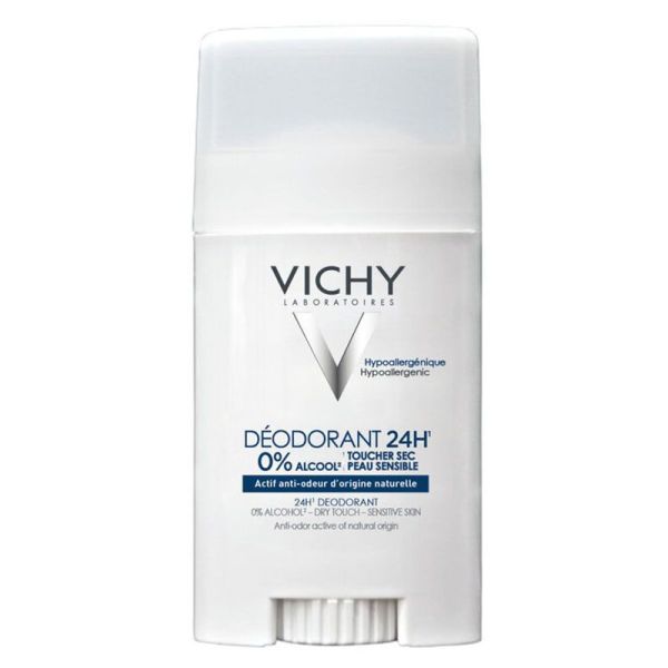 Vichy Déodorant Stick 24h Sans Sels d'Aluminium 40ml