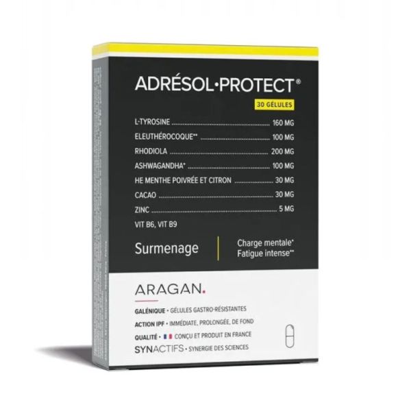 Aragan SynActifs AdrésolProtect Surmenage - 30 gélules