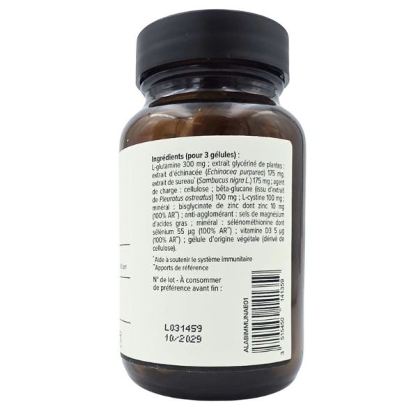 Aragan Immuna Full Spectrum 63 gélules - Contribue à l'immunité