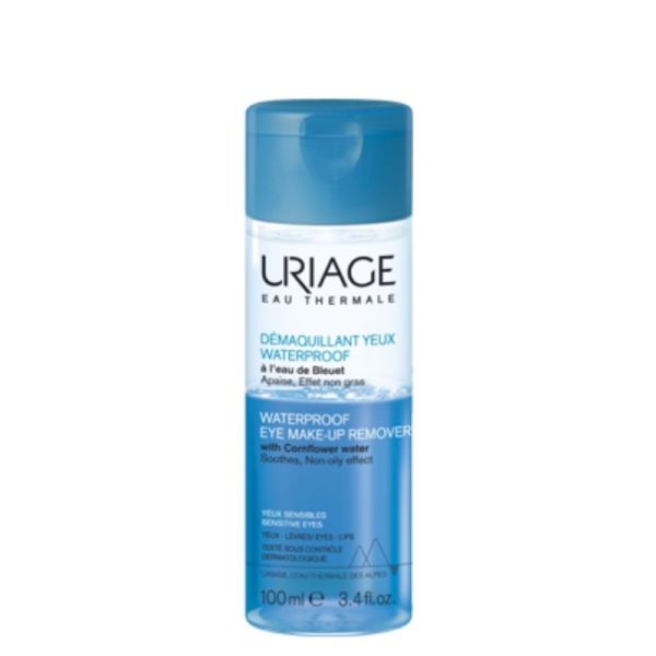 Uriage Démaquillant Yeux Waterproof 100 ml - Démaquille rapidement les maquillages intenses