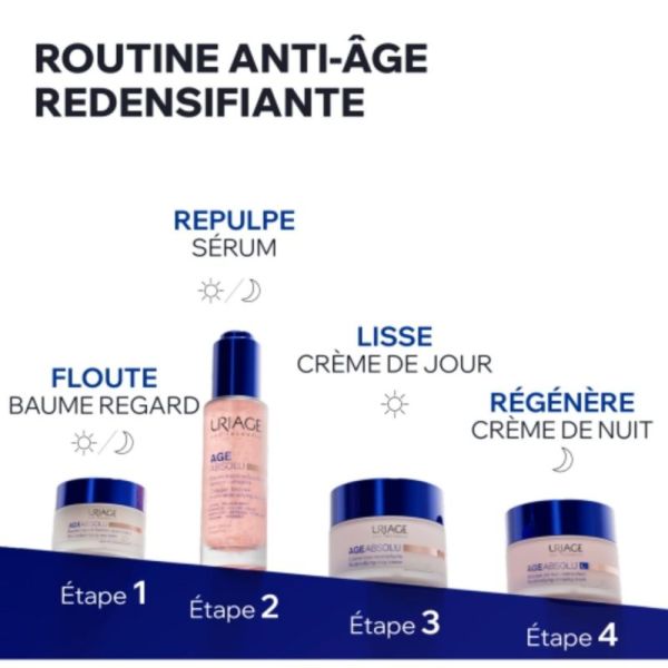 Uriage Age Absolu Baume Regard Flouteur Redensifiant - 15 ml - Effet combleur et éclat du regard