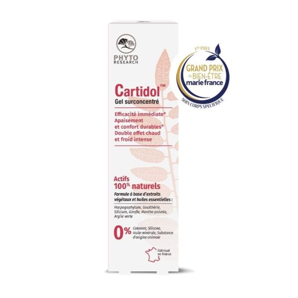 Phytoceutic Gel Cartidol 120ml - Soulage les douleurs articulaires et musculaires