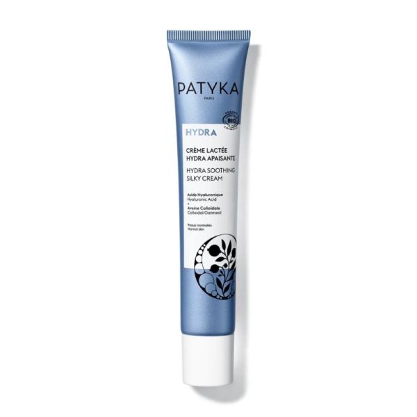 Patyka Crème Lactée Hydra-Apaisante BIO 40ml - Hydratation durable et apaisement immédiat