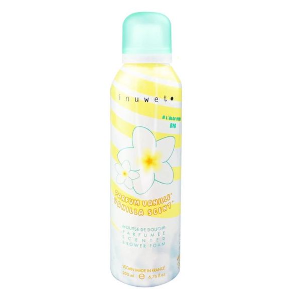 Inuwet Mousse de Douche Nettoyante Parfum Vanille - 200ml