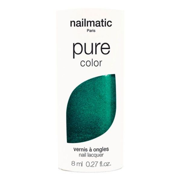 Nailmatic Vernis Biosourcé Chelsea - Vert Émeraude Nacré - 8ml