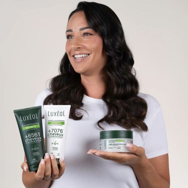 Luxéol Shampoing Densité - 200ml - Stimule la pousse, renforce et densifie les cheveux