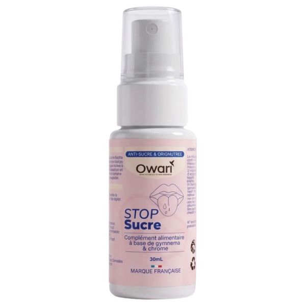 Owari Stop-Sucre Spray 30ml – Action anti-sucre natuelle