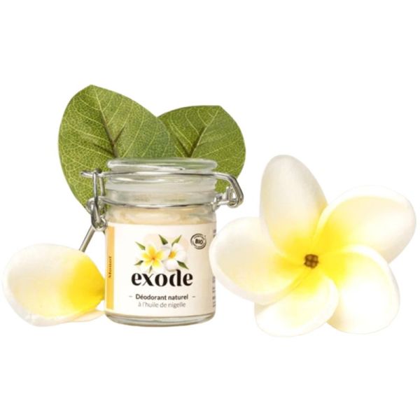 Exode Déodorant Baume Bio à l'Huile de Nigelle 50g Monoï – Efficacité 48h