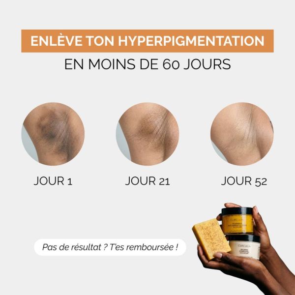 Curculia Savon Au Curcuma 100g – Éclat et anti-imperfections corps