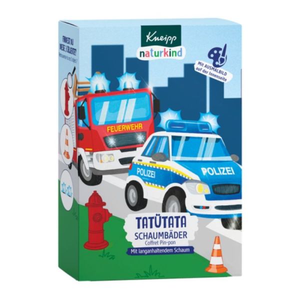 Kneipp Naturkind Coffret-Cadeau Pin-Pon Bain Moussant - 3 x 40ml