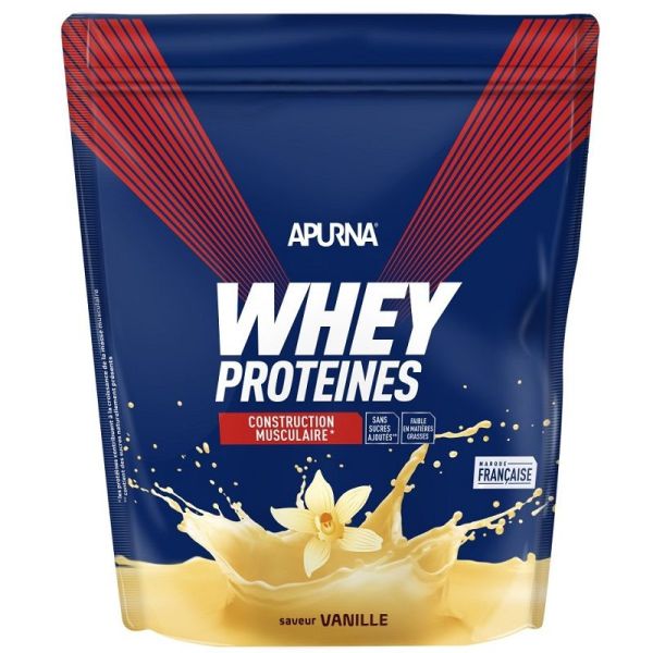 Apurna Poudre Whey Protéines Vanille - 720g