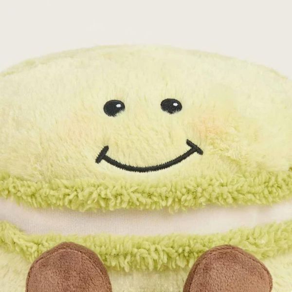Soframar Warmies Bouillotte Peluche Déhoussable Macaron 24 cm - Chaleur réconfortante et apaisante