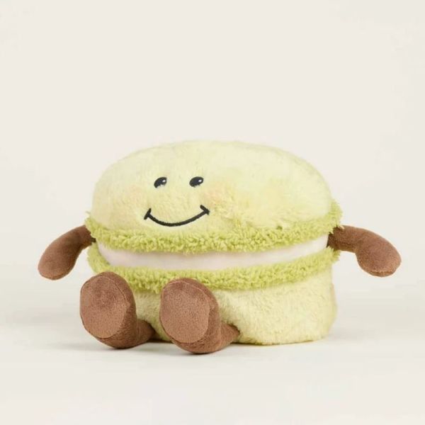Soframar Warmies Bouillotte Peluche Déhoussable Macaron 24 cm - Chaleur réconfortante et apaisante