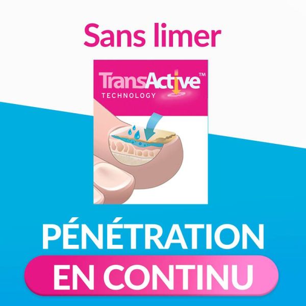 Excilor Forte Color Vernis Traitement - 30ml - Couleur : Nude - Soin traitant & esthétique 2 en 1