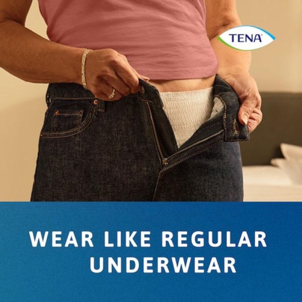 TENA ProSkin Pants Plus - Taille L - 14 Protections - Fuites Urinaires Modérées à Fortes