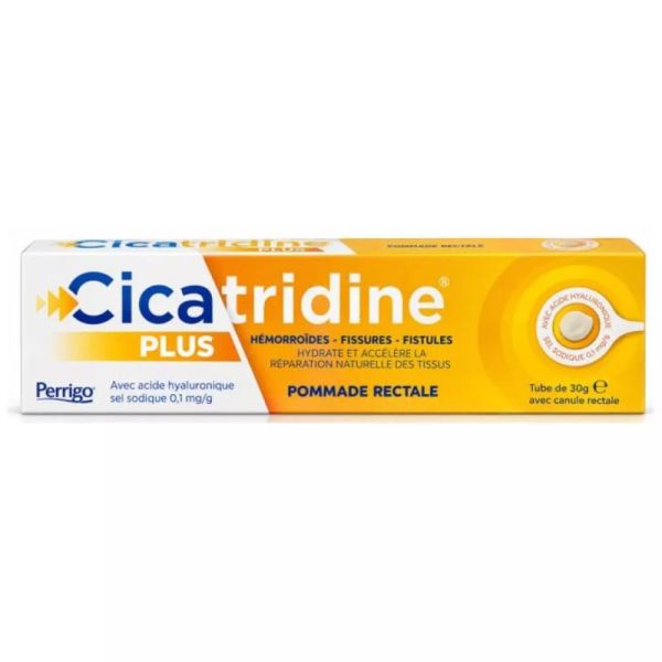 Perrigo Cicatridine Plus Pommade Rectale – Tube de 30 g avec canule