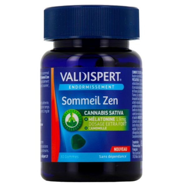 Valdispert Sommeil Zen Gommes - Favorise l'Endormissement - 30 Gummies